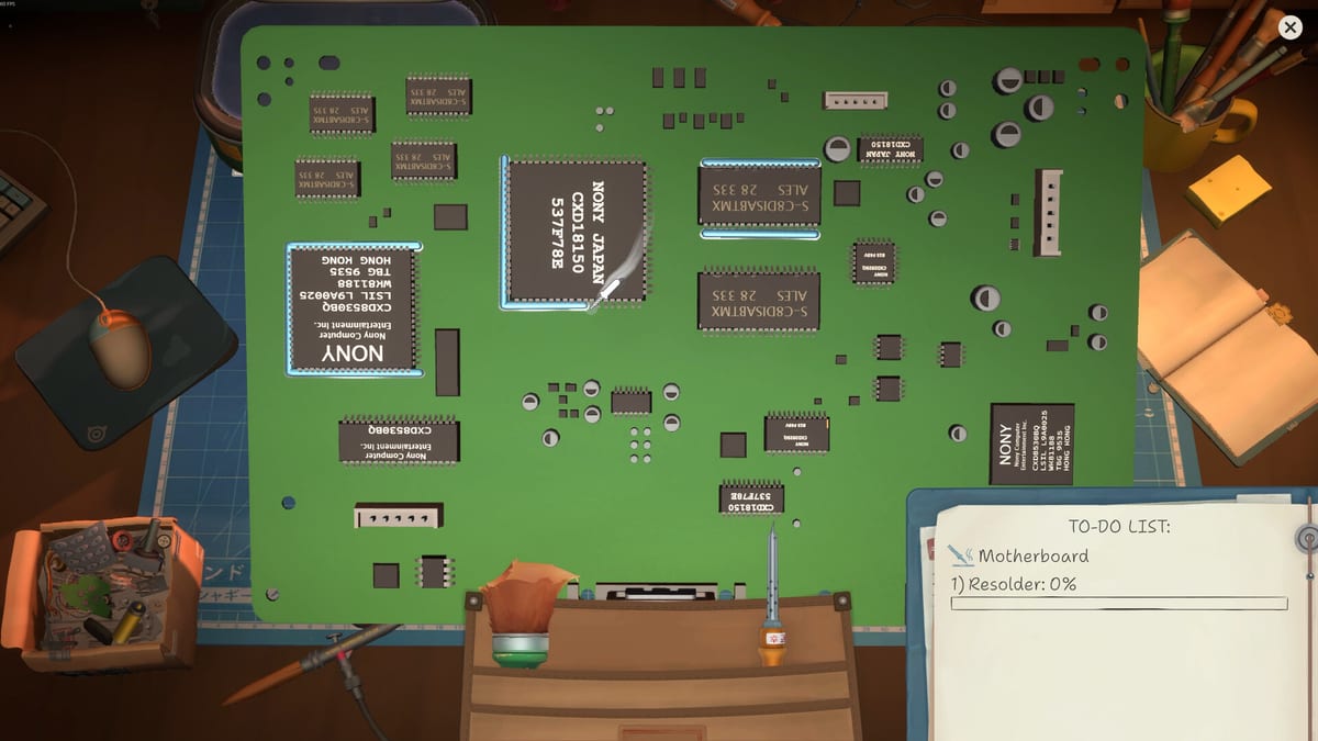 ReStory in-game parts browser